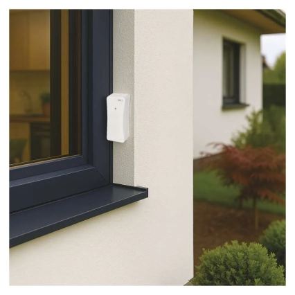 Digitalni termometar s higrometrom 2xAAA bijeli