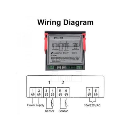 Digitalni termostat 3W/230V