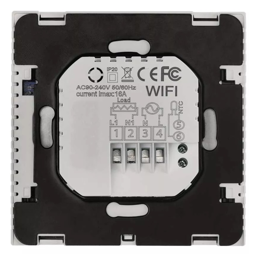 Digitalni termostat za podno grijanje GoSmart 230V/16A Wi-Fi Tuya