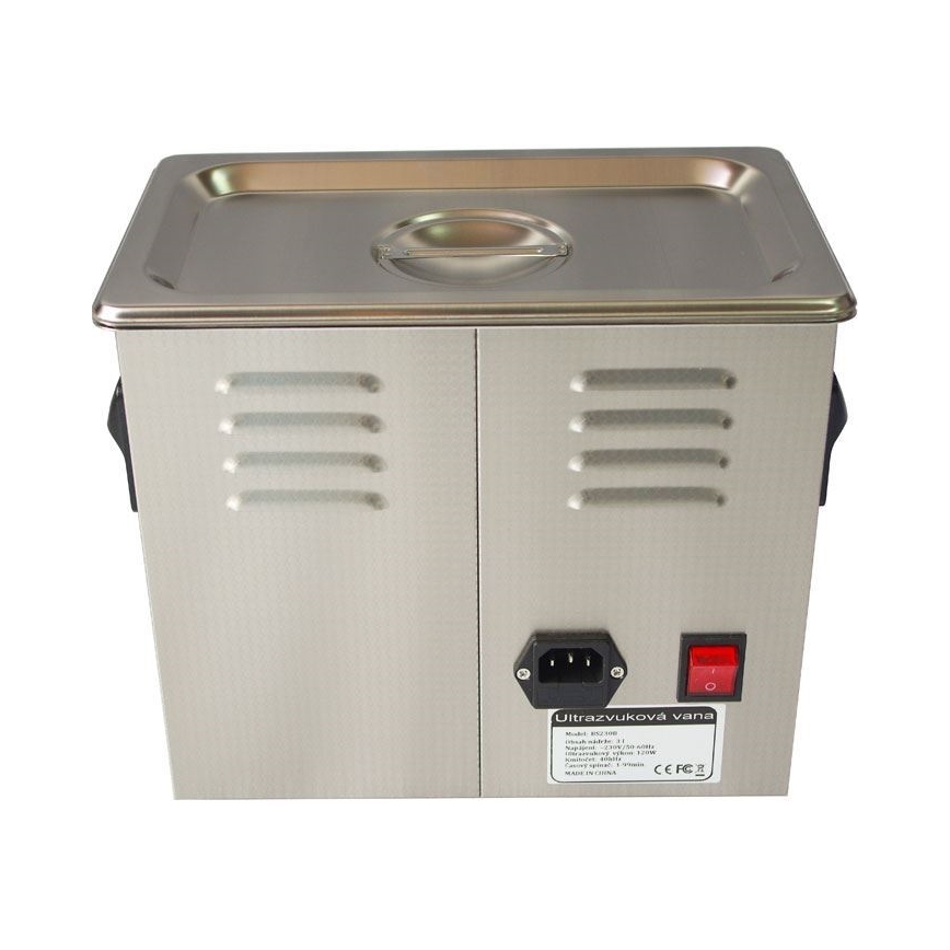 Digitalni ultrazvučni čistač 120W/230V 3 l