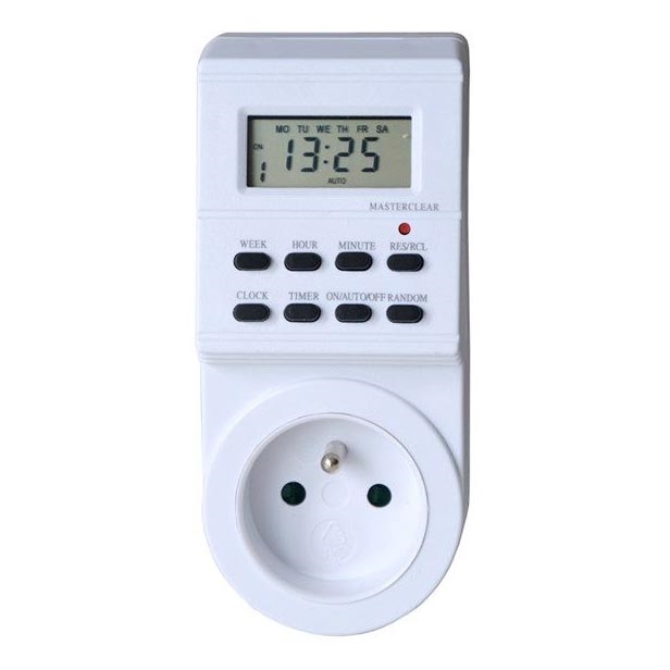 Digitalni vremenski programator tjedni 16A/230V 200 mAh