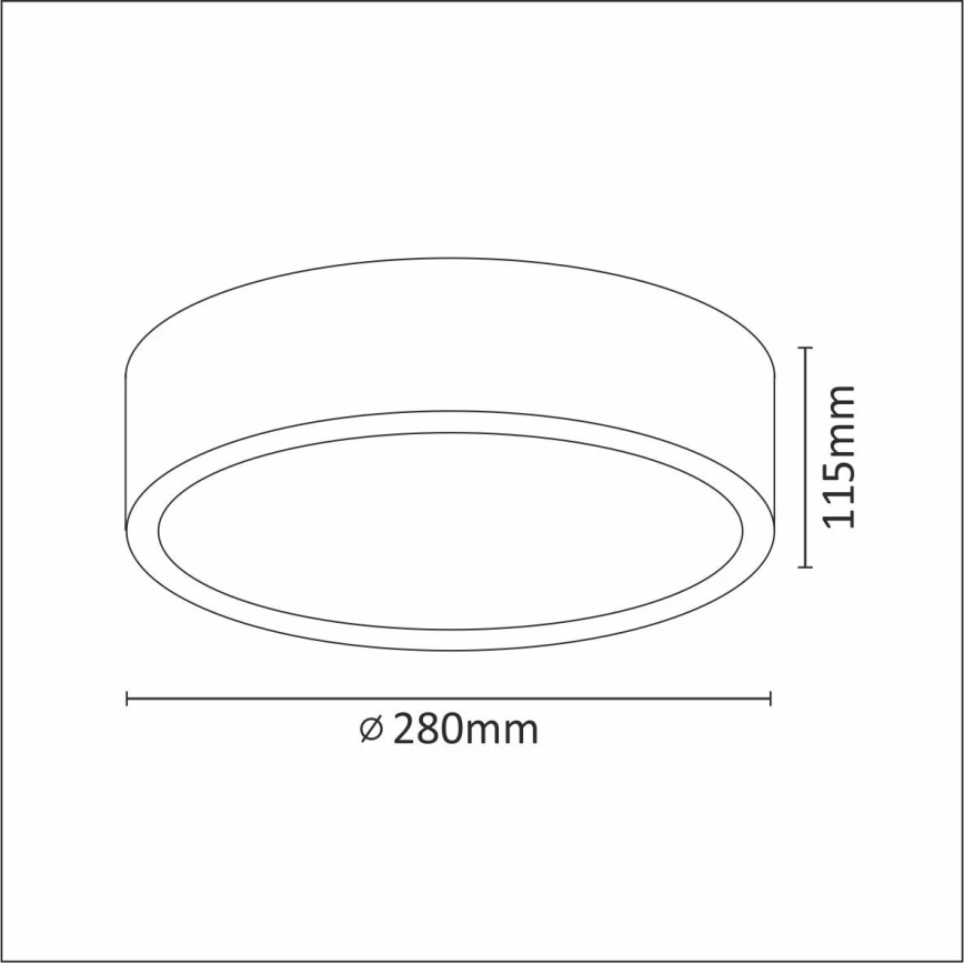 Dječije svjetlo za plafon DIDI 2DEB 2xE14/40W/230V