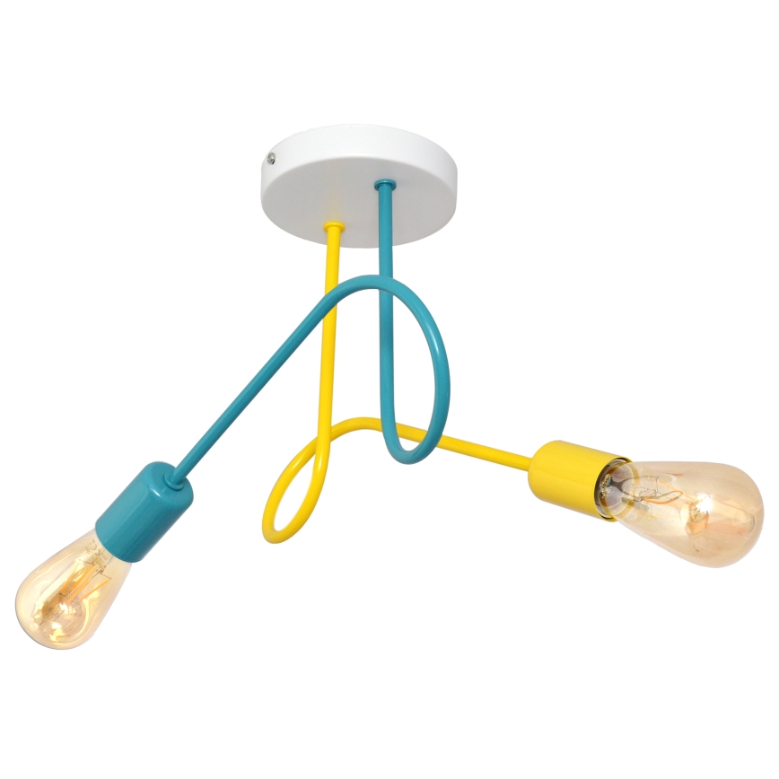 Dječije svjetlo za plafon OXFORD 2xE27/15W/230V