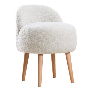 Dječja fotelja MIKI, promjer 46 cm, bijela