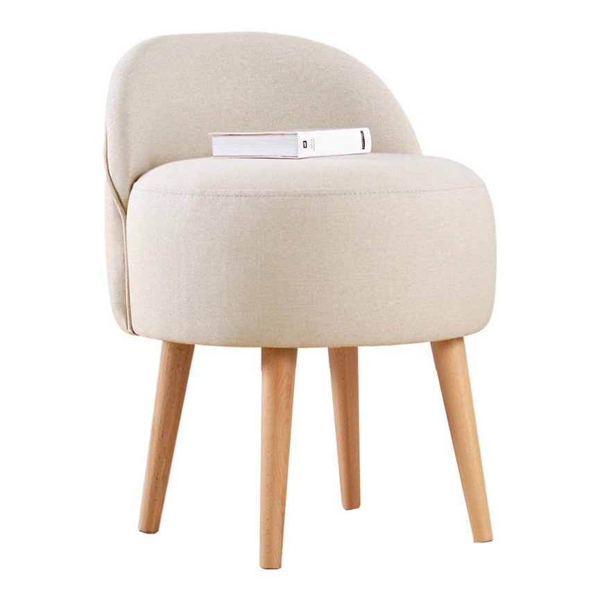 Dječja foteljica NIKI, promjer 46 cm, krem