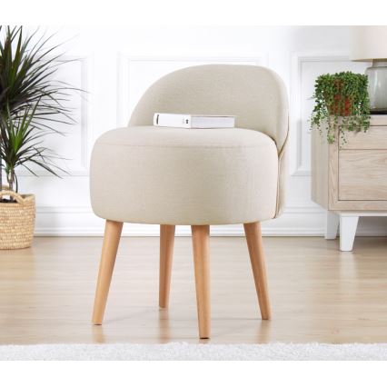 Dječja foteljica NIKI, promjer 46 cm, krem