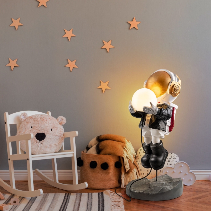 Dječja lampica ASTRONAUT 1xE14/40W/230V bakar