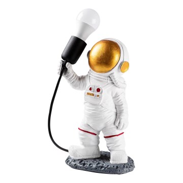 Dječja lampica ASTRONAUT 1xE27/40W/230V, bakrena/bijela