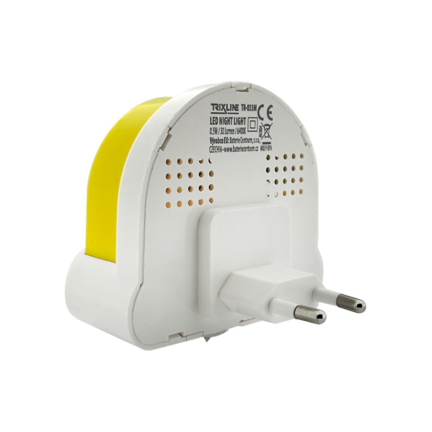 Dječja noćna LED svjetiljka LED/0,5W/230V duga
