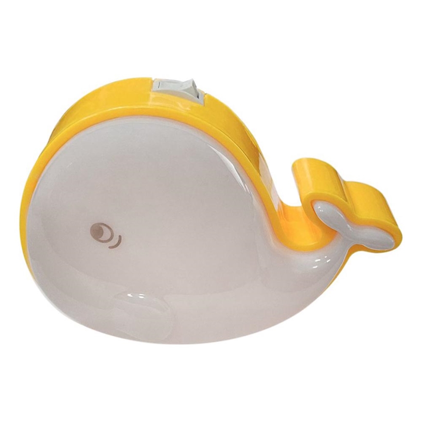 Dječja noćna LED svjetiljka LED/0,5W/230V kit