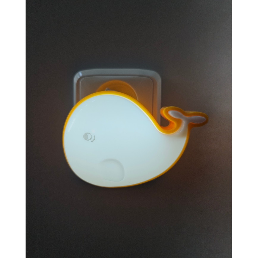 Dječja noćna LED svjetiljka LED/0,5W/230V kit