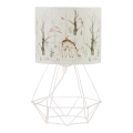 Dječja stolna lampa KIDS ROOM 1xE27/60W/230V, promjer 18 cm, s motivom životinja