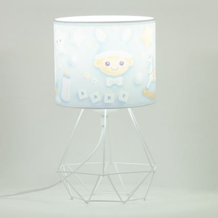 Dječja stolna lampa KIDS ROOM 1xE27/60W/230V promjera 18 cm astronaut