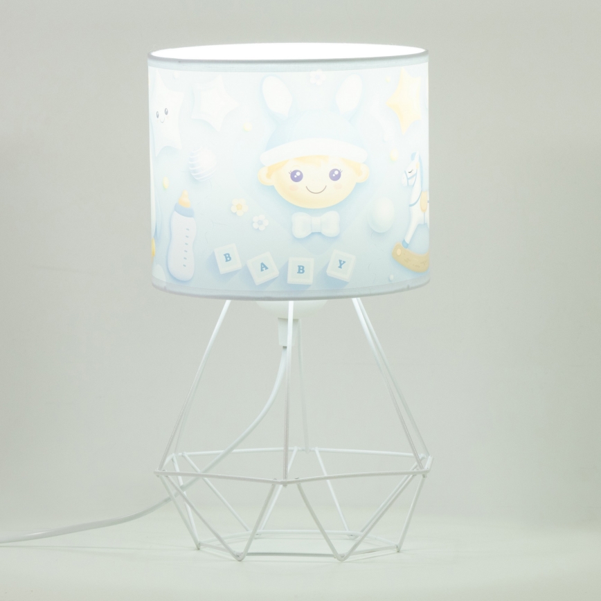 Dječja stolna lampa KIDS ROOM 1xE27/60W/230V promjera 18 cm astronaut