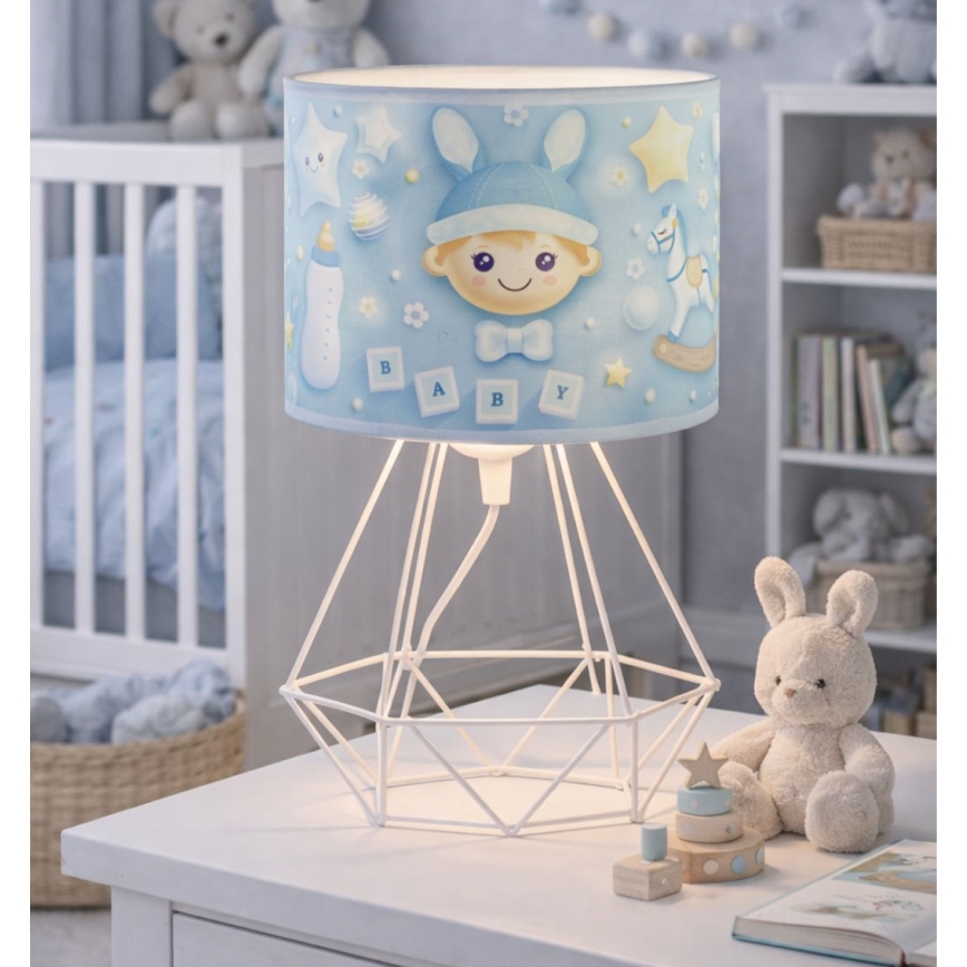 Dječja stolna lampa KIDS ROOM 1xE27/60W/230V promjera 18 cm astronaut