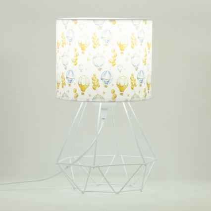 Dječja stolna lampa KIDS ROOM 1xE27/60W/230V Ø 18 cm s motivom balona