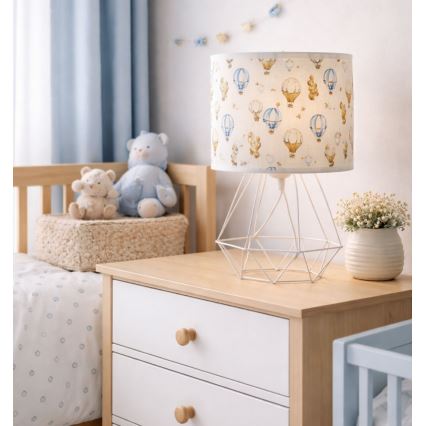 Dječja stolna lampa KIDS ROOM 1xE27/60W/230V Ø 18 cm s motivom balona