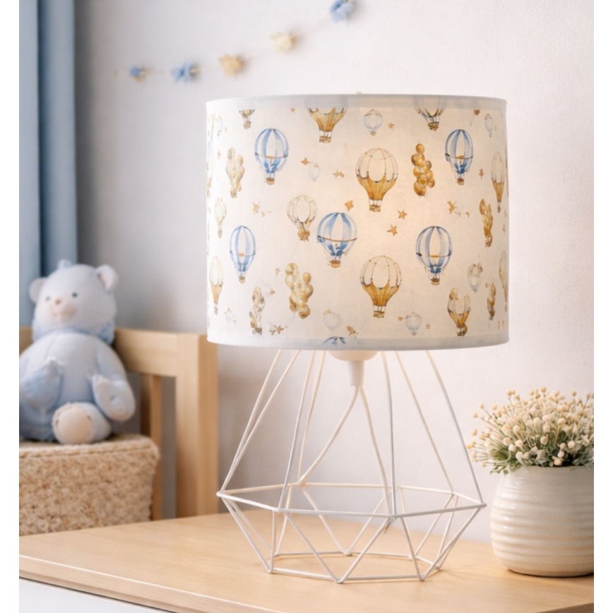Dječja stolna lampa KIDS ROOM 1xE27/60W/230V Ø 18 cm s motivom balona
