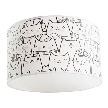 Dječja stropna svjetiljka CATS 1xE27/60W/230V