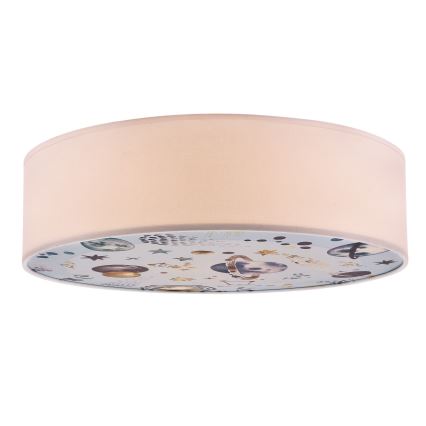Dječja stropna svjetiljka KIDDY 2xE27/40W/230V bijela/plava