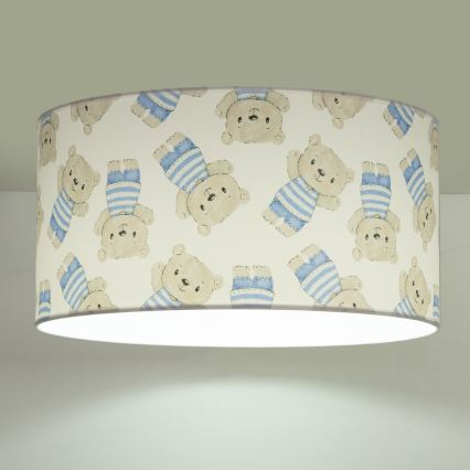 Dječja stropna svjetiljka KIDS ROOM 1xE27/60W/230V promjera 40 cm medvjedić