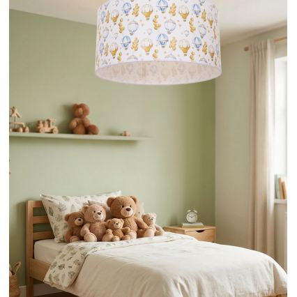 Dječja stropna svjetiljka KIDS ROOM 1xE27/60W/230V Ø 40 cm, s motivom balona