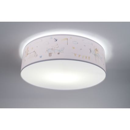 Dječja stropna svjetiljka SWEET DREAMS 2xE27/60W/230V pr. 40 cm
