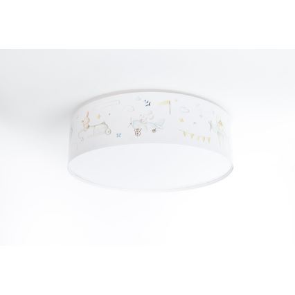 Dječja stropna svjetiljka SWEET DREAMS 2xE27/60W/230V pr. 40 cm