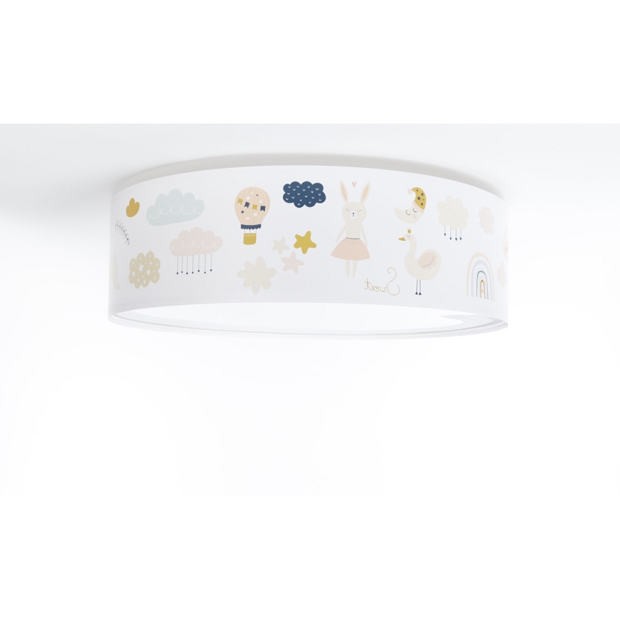Dječja stropna svjetiljka SWEET DREAMS 2xE27/60W/230V pr. 40 cm