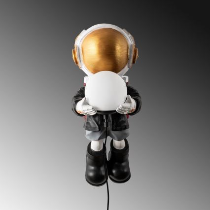 Dječja zidna svjetiljka ASTRONAUT 1xE14/40W/230V, bakarna