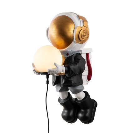 Dječja zidna svjetiljka ASTRONAUT 1xE14/40W/230V, bakarna