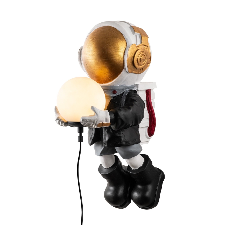Dječja zidna svjetiljka ASTRONAUT 1xE14/40W/230V, bakarna
