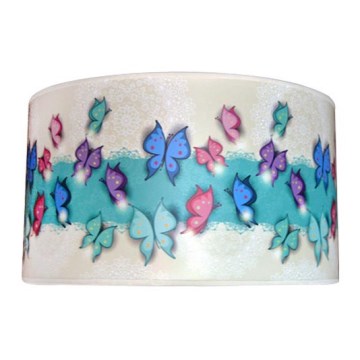 Dječje stropno svjetlo BUTTERFLY 2xE27/60W/230V
