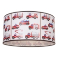 Dječje stropno svjetlo KIDS ROOM 1xE27/60W/230V pr. 40 cm vatrogasci