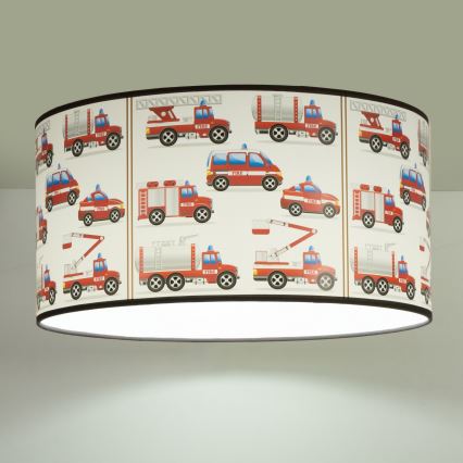 Dječje stropno svjetlo KIDS ROOM 1xE27/60W/230V pr. 40 cm vatrogasci