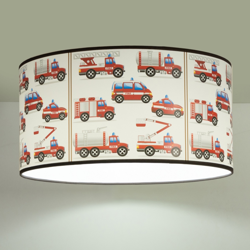 Dječje stropno svjetlo KIDS ROOM 1xE27/60W/230V pr. 40 cm vatrogasci