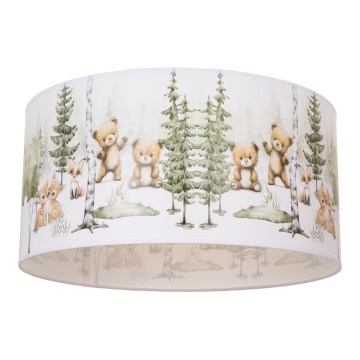 Dječje stropno svjetlo KIDS ROOM 1xE27/60W/230V, promjer 40 cm, s motivom životinja