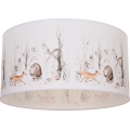 Dječje stropno svjetlo KIDS ROOM 1xE27/60W/230V, promjer 40 cm, životinjice