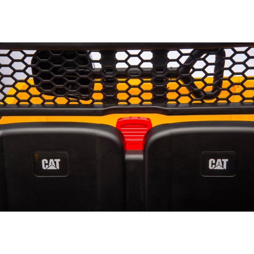 Dječji električni automobil CAT 60W/7500 mAh žuta/crna + daljinski upravljač
