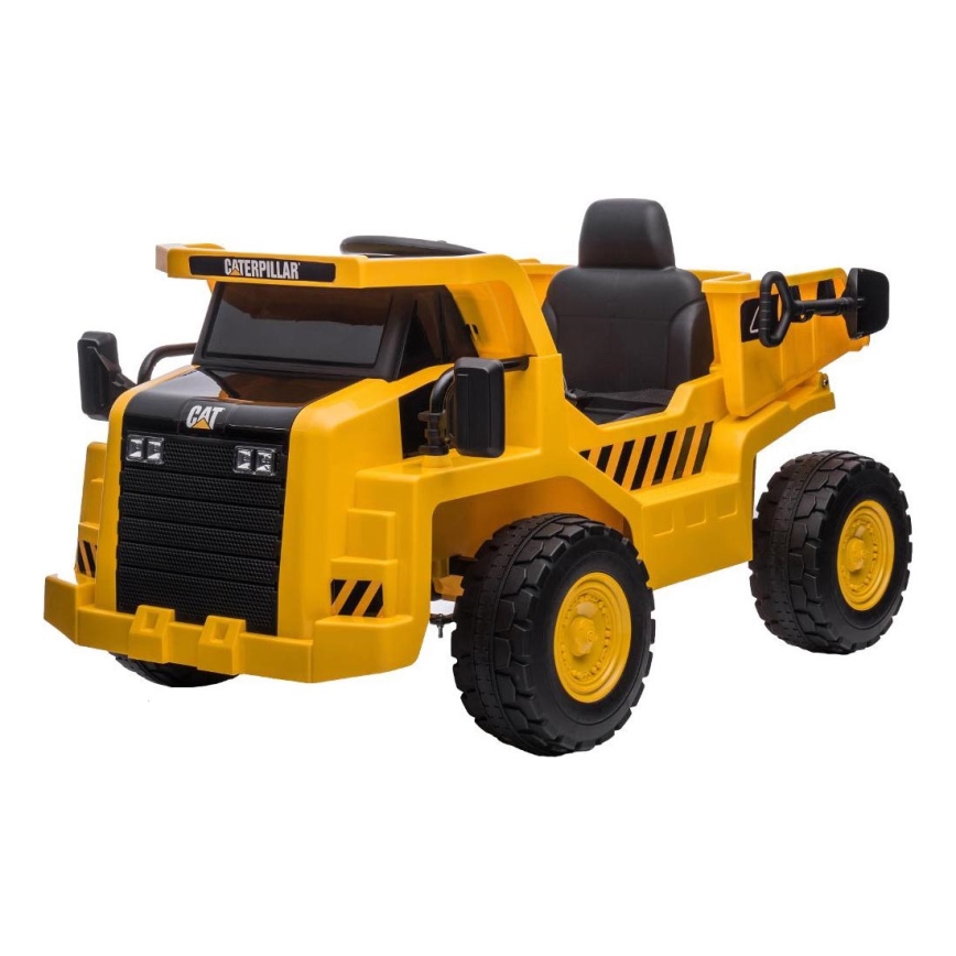 Dječji električni automobil Kamion CAT 60W/4500 mAh žuta/crna