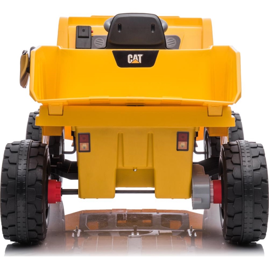 Dječji električni automobil Kamion CAT 60W/4500 mAh žuta/crna