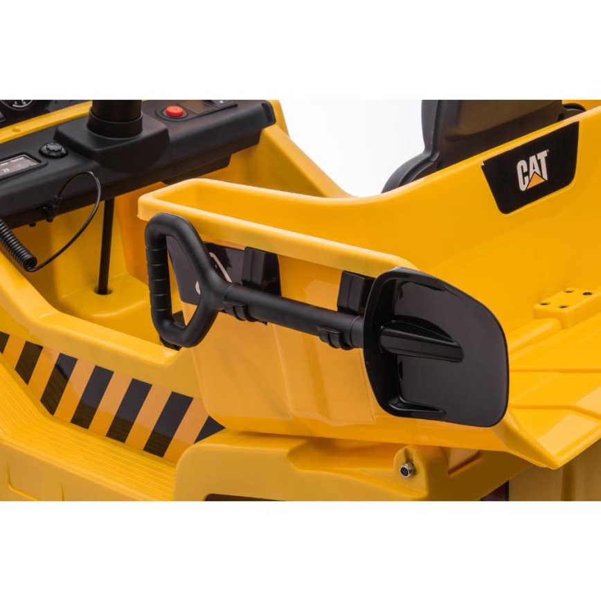 Dječji električni automobil Kamion CAT 60W/4500 mAh žuta/crna