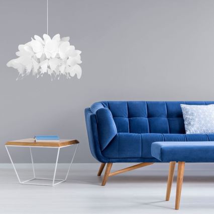 Dječji luster FARFALLA 1xE27/60W/230V bijeli