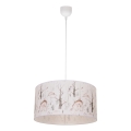 Dječji luster KIDS ROOM 1xE27/60W/230V prečnik 40 cm s motivom životinja