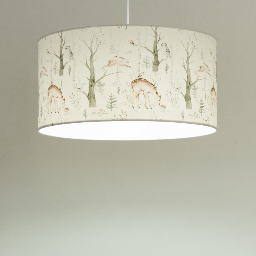 Dječji luster KIDS ROOM 1xE27/60W/230V prečnik 40 cm s motivom životinja