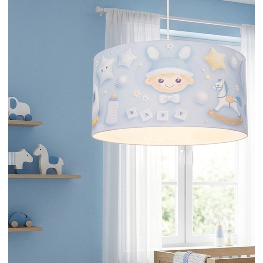 Dječji luster KIDS ROOM 1xE27/60W/230V Ø 40 cm astronaut