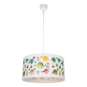 Dječji luster KIDS ROOM 1xE27/60W/230V, Ø 40 cm, dinosaurus