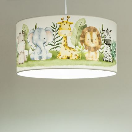 Dječji luster KIDS ROOM 1xE27/60W/230V Ø 40 cm džungla