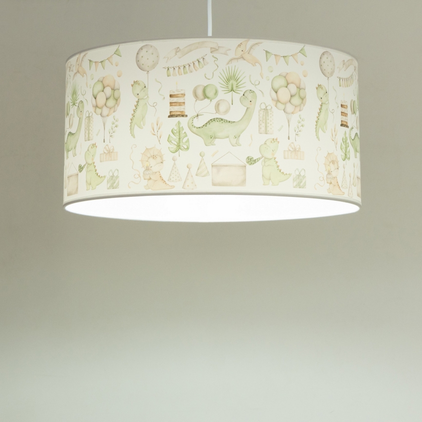 Dječji luster KIDS ROOM 1xE27/60W/230V Ø 40 cm s motivom dinosaura