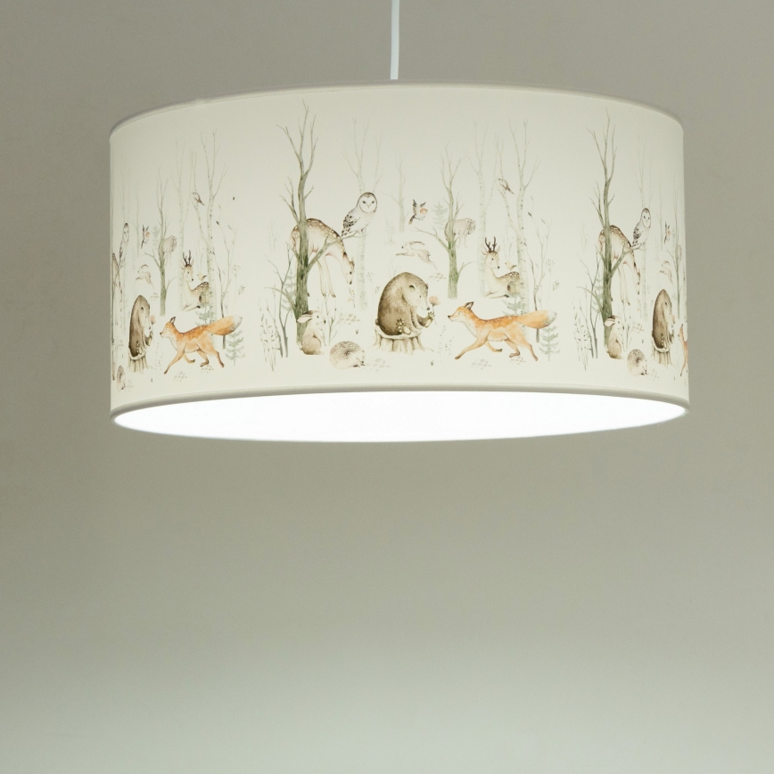 Dječji luster KIDS ROOM 1xE27/60W/230V Ø 40 cm s motivom životinja